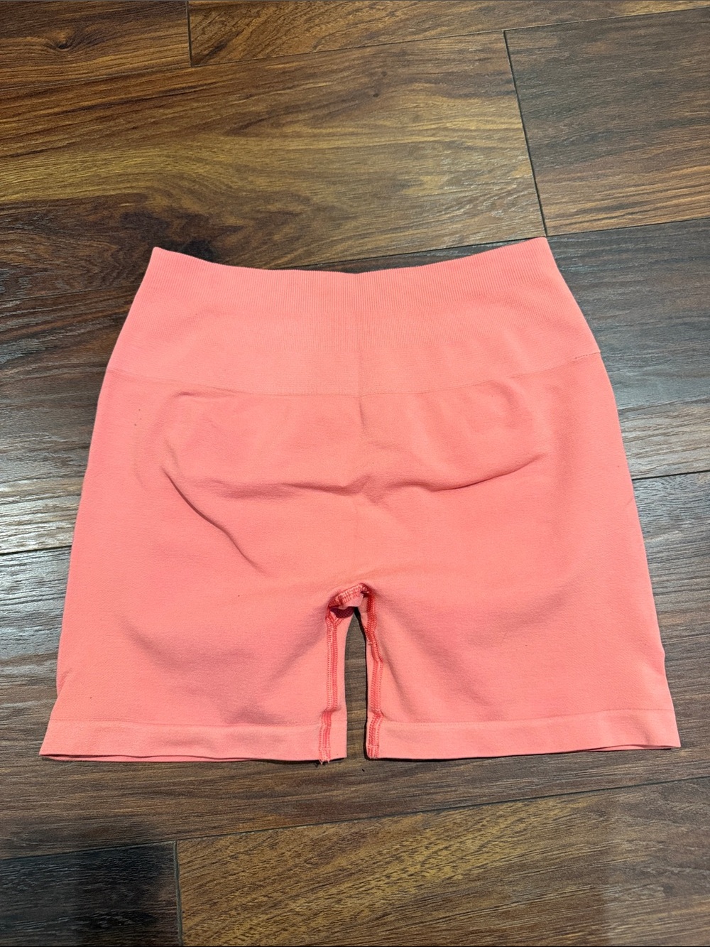 Alphalete Peach Seamless HR Shorts